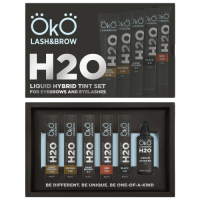 Набір фарб для брів та вій H2O Liquid Hybrid Tint OKO
