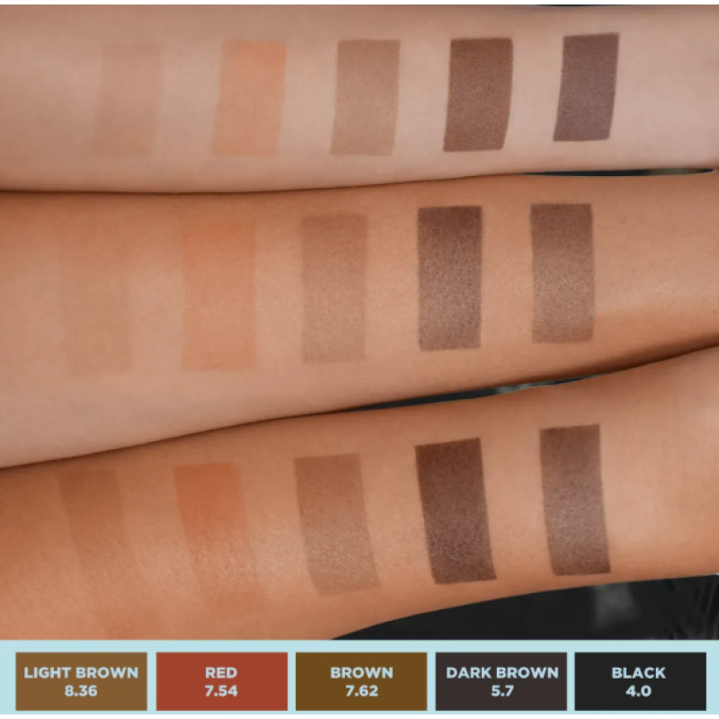 Набір фарб для брів та вій H2O Liquid Hybrid Tint OKO