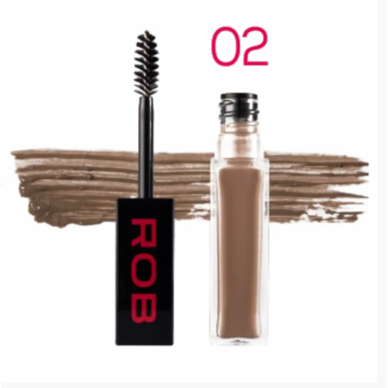 Гель для укладання брів BROW FIX AND FILLER ROB (almond kiss 02) SCULPTOR