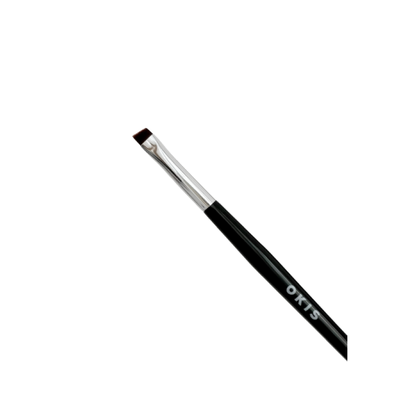 Пензлик для хни скошений H3 black OKIS BROW