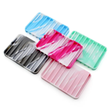 Silicone brush holder Zebra