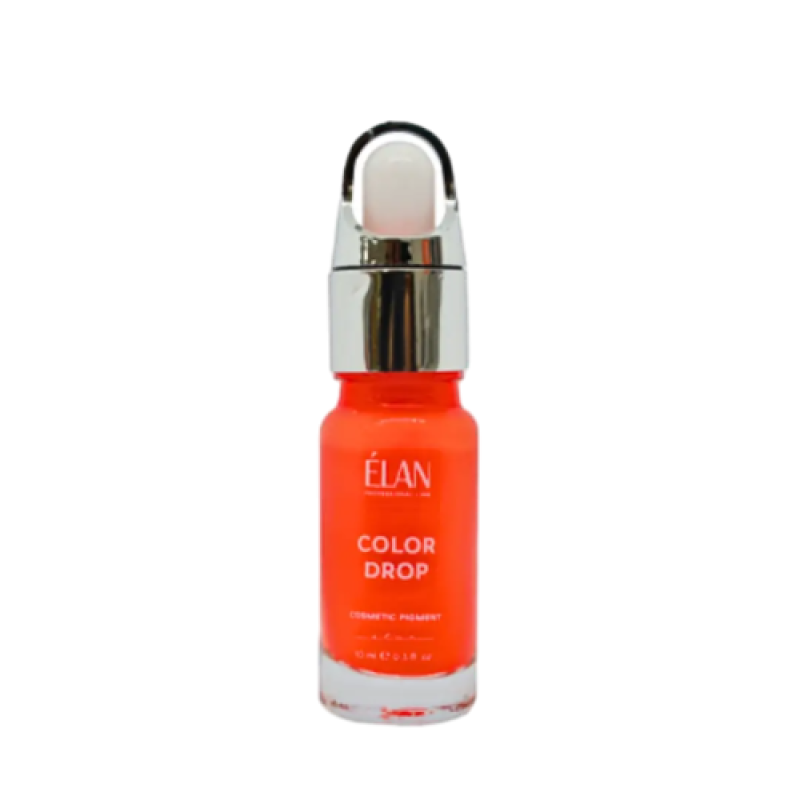 Cosmetic Pigment COLOR DROP Neon Orange Elan