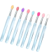Silicone brush for lips