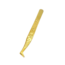 Tweezers for eyelash extensions Boots Gold