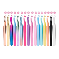 Tweezers for eyelash extensions Colorful