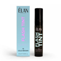 Краска для брів та вій FLASH TINT (10) Cold Brown ELAN