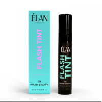 Фарба для брів та вій FLASH TINT (09) Warm brown Elan