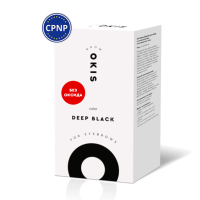 Deep Black OKIS BROW Eyebrow Cream