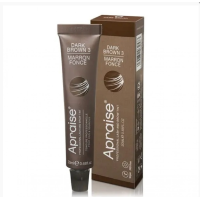 Фарба для брів та вій №3 Dark Brown APRAISE PPD FREE