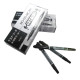 Permanent double-sided black marker