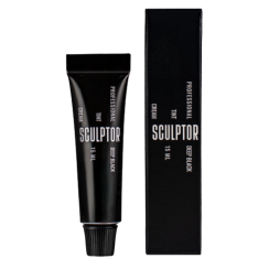 Фарба для брів та вій DEEP BLACK 15ml SCULPTOR