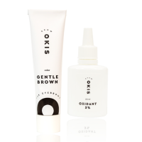 Крем-фарба для брів з окислювачем Gentle Brown OKIS BROW