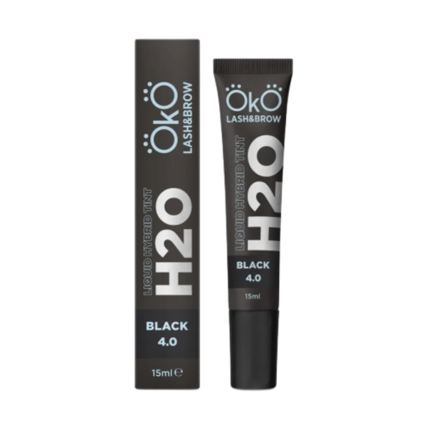 Фарба для брів та вій Black 4.0 H2O OKO