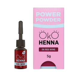 Хна для брів Power Powder 06 Red Wine OKO