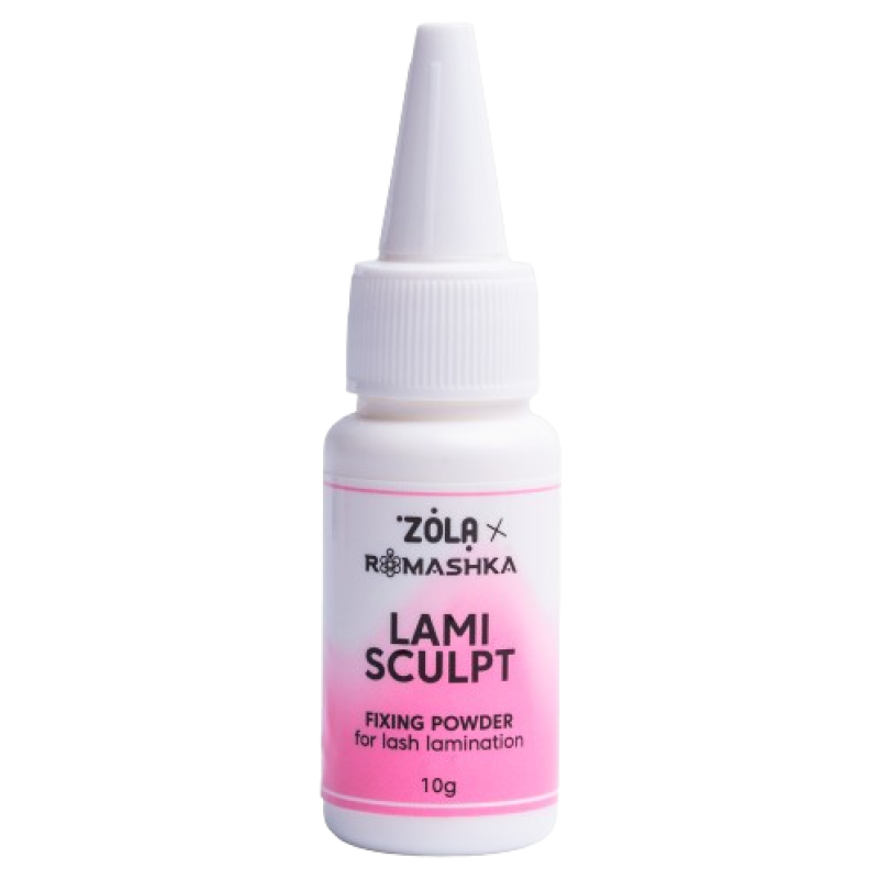 Фіксуюча пудра для ламінування вій LamiSculpt ZOLA * Romashka