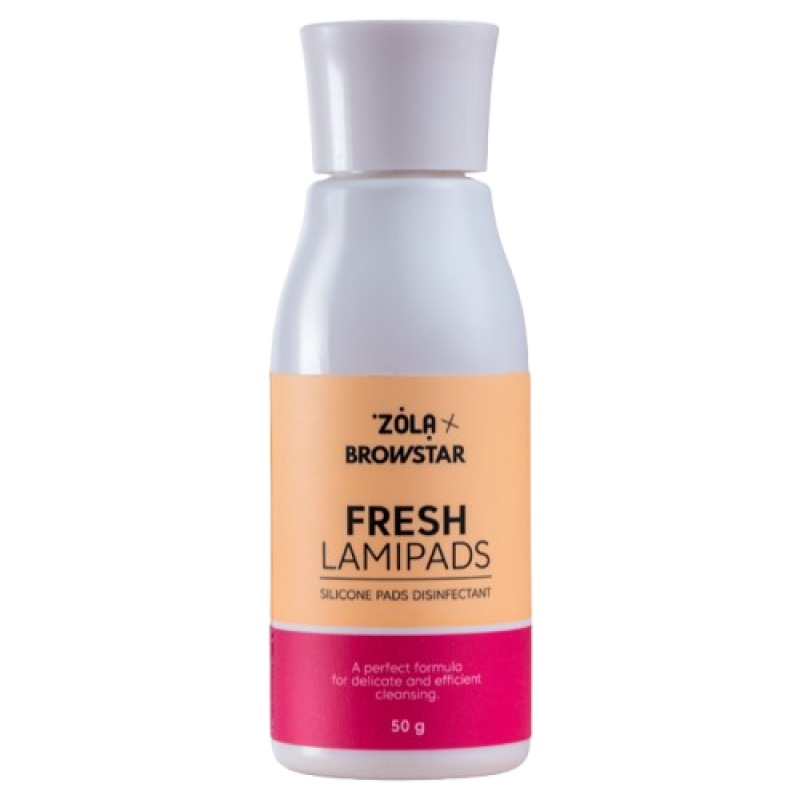 Дезінфікуючий засіб для силіконових валиків Fresh Lamipads ZOLA x Browstar