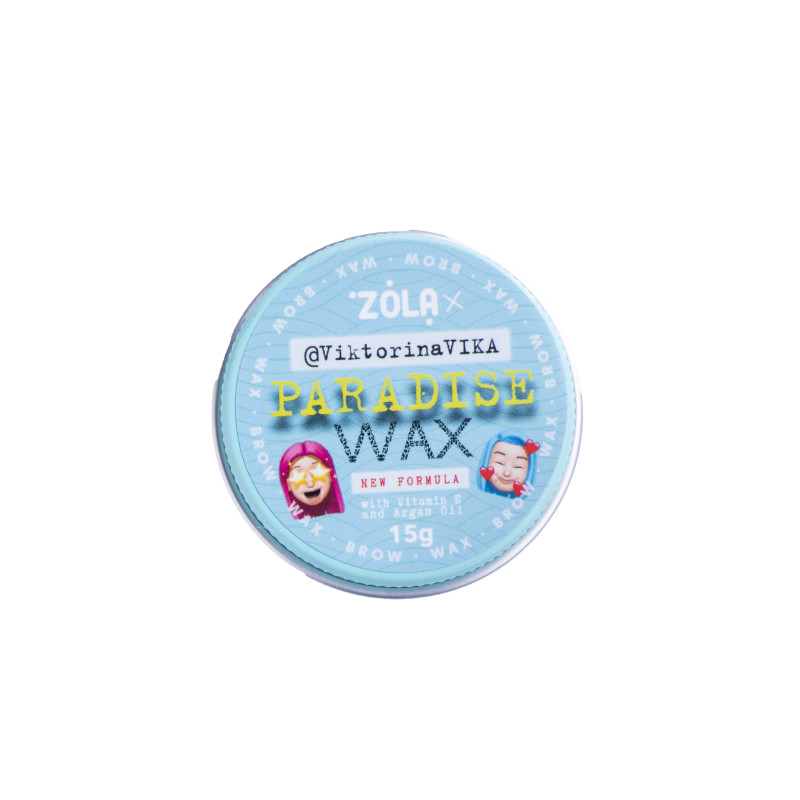Воск для укладки бровей Paradise wax by Victorina VIKA Zola