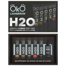 Набір фарб для брів та вій H2O Liquid Hybrid Tint OKO