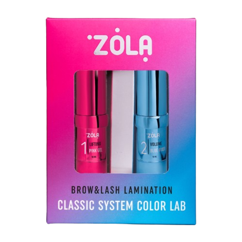 Набір для ламінування Brow&Lash Lamination Classic System Color Lab ZOLA