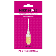 Догляд за бровами Lashes & brows keratin care STEP №3 ампула NIKK MOLE