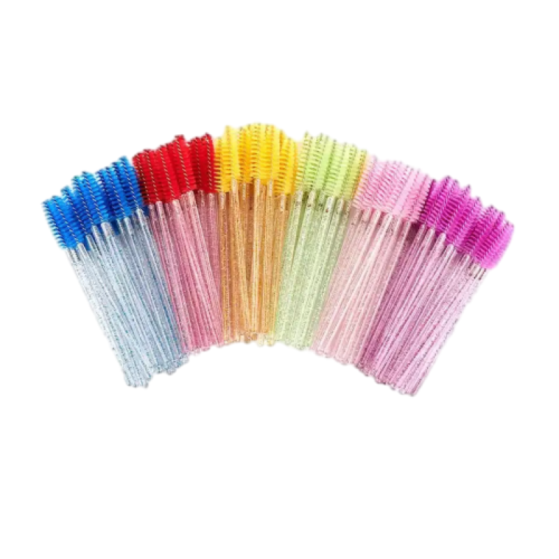 Одноразові щіточки для брів з блискітками