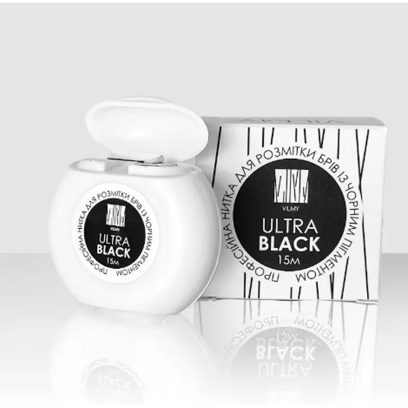 Нитка просочена пастою для розмітки ескізу брів Vilmy