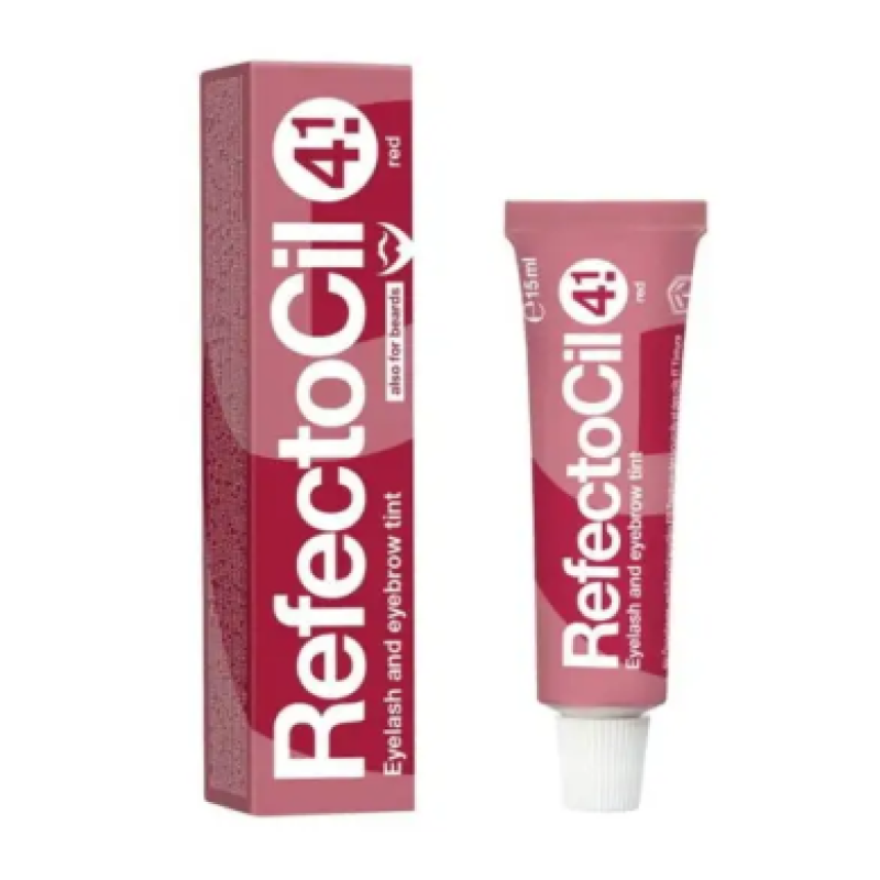 Фарба для брів та вій Red №4.1 RefectoCil