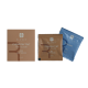 Фарба для брів з колагеном у саше 01 Light Brown Klever Beauty