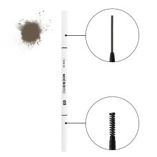 Pencil for eyebrows powder Gentle Brown 03 Okis