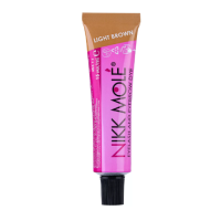Eyebrow and eyelash dye in Light Brown color (light brown) NIKK MOLE