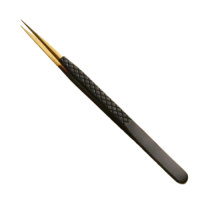 Tweezers for eyelash extensions 3D Thin peacock clip