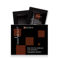 Краситель для бровей и ресниц Gradient Effect Brown EKKO BEAUTY