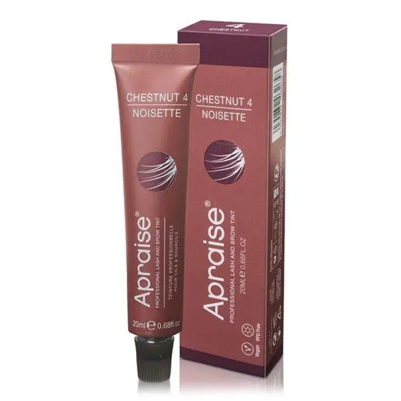 Color for eyebrows and eyelashes №4 Chestnut APRAISE PPD FREE