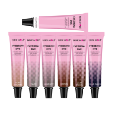 Набір фарб для брів та вій та регулятор кольору NIKK MOLE