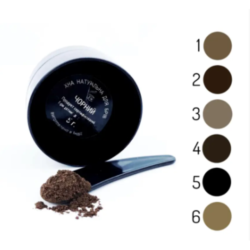 Henna for eyebrows Dark Chestnut Permanent lash&brow