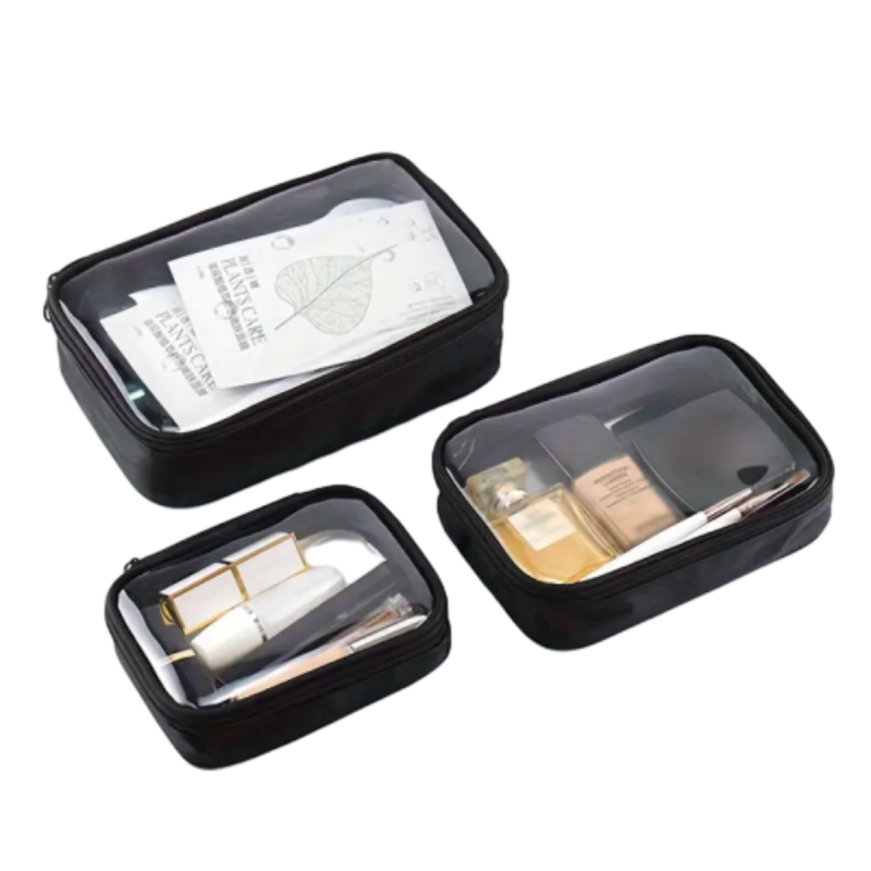 Косметичка силіконова Black