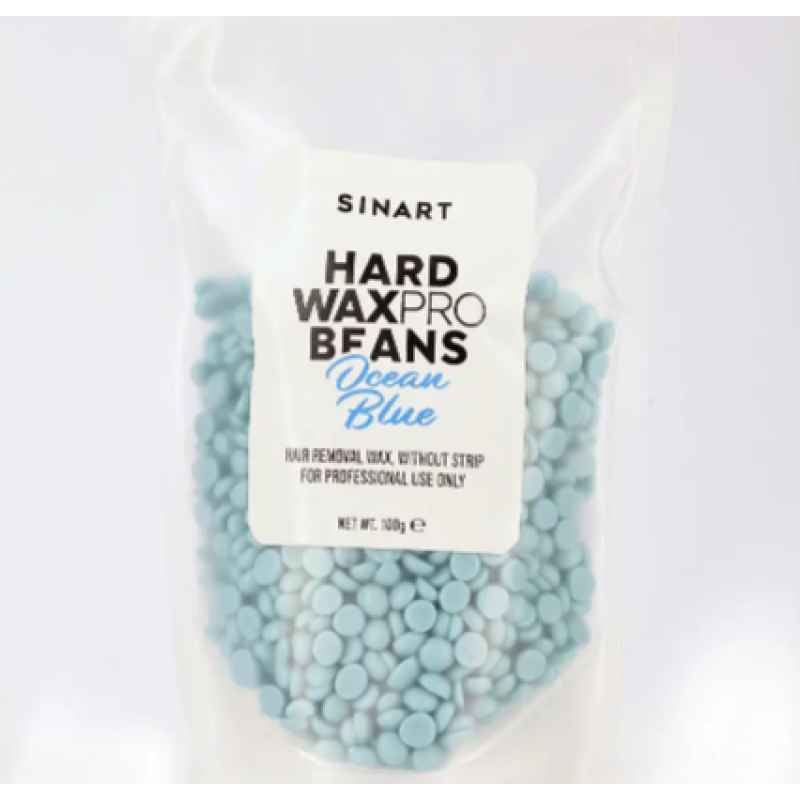 Віск для депіляції HARD WAXPRO BEANS OCEAN BLUE SINART