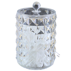 Round Organizer White Diamond