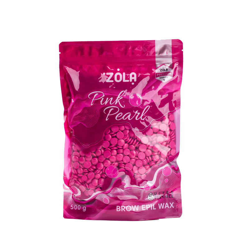 Воск гранулированный Brow Epil Wax Pink Pearl ZOLA