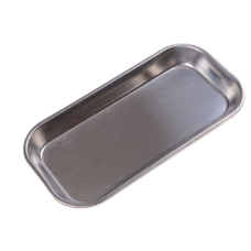 Лоток для інструментів прямокутний медсталь (304)