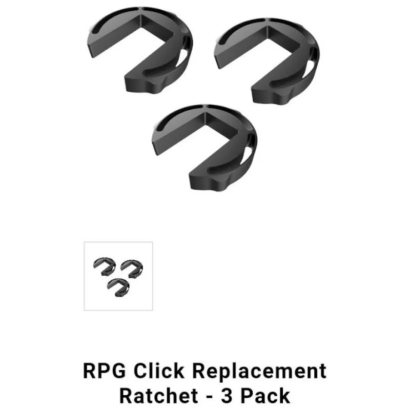 Replacement ratchet for the Ergo GRIPS FK Irons holder
