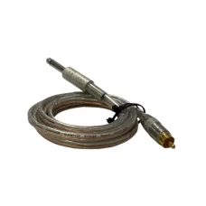 Клипкорд прозрачный RCA Jack (Китай)