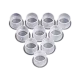 Caps for paint on a base 14/12mm (transparent)