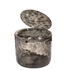 Контейнер круглий гофрований Grey