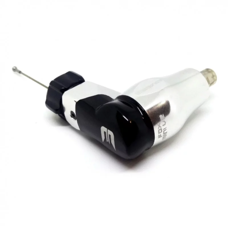 Tattoo machine FOX Mini V2 (silver) with holder
