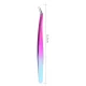 Пинцет для наращивания ресниц Rainbow щипцы