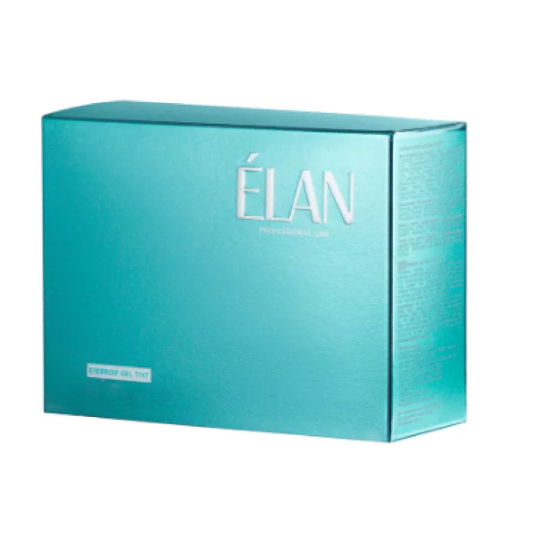 Gel paint for eyebrows with oxidizer (02) Dark brown Elan