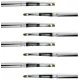 Пензлик для брів №2 овальний Permanent lash&brow